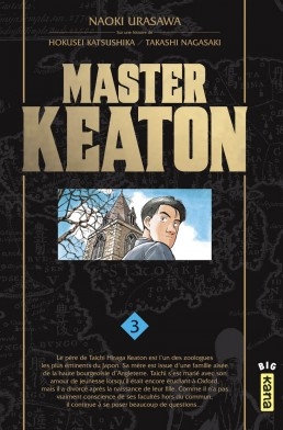 couverture manga Master Keaton T3