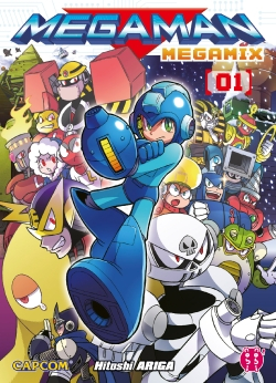 couverture manga Megaman Megamix T1