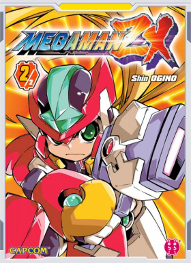 couverture manga Megaman ZX T2