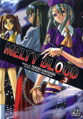 couverture manga Melty blood T3