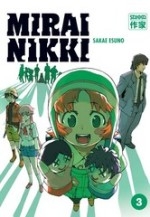 couverture manga Mirai Nikki T3