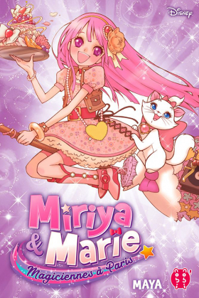 couverture manga Miriya & Marie, magiciennes à Paris