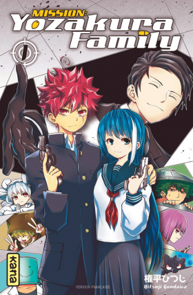 couverture manga Mission : Yozakura family T1