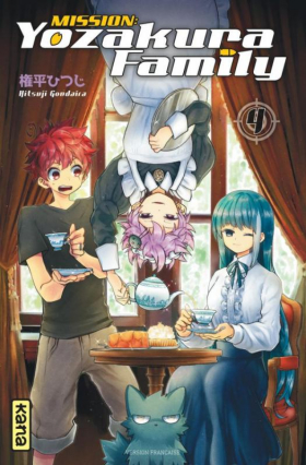 couverture manga Mission : Yozakura family T4