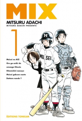 couverture manga Mix  T1