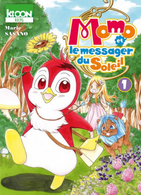 couverture manga Momo et le messager du soleil T1