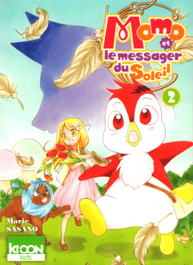 couverture manga Momo et le messager du soleil T2