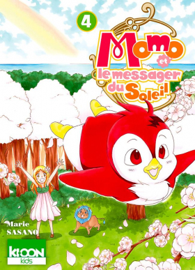 couverture manga Momo et le messager du soleil T4