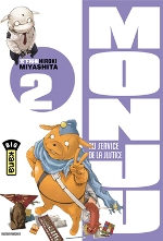 couverture manga Monju - Au service de la justice  T2