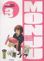 couverture manga Monju - Au service de la justice  T3