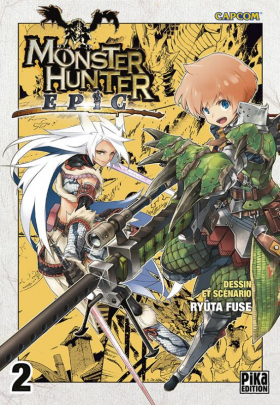 couverture manga Monster hunter Epic T2