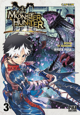 couverture manga Monster hunter Epic T3