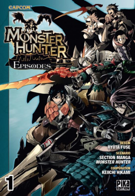 couverture manga Monster Hunter épisodes T1