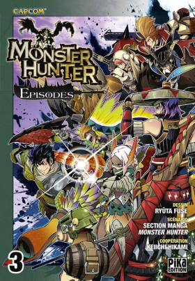 couverture manga Monster Hunter épisodes T3