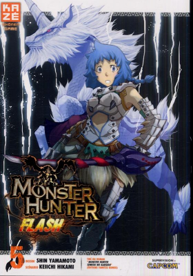 couverture manga Monster hunter flash T5