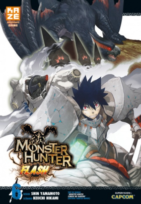 couverture manga Monster hunter flash T6