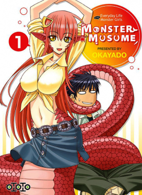 couverture manga Monster musume T1