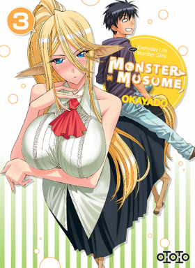 couverture manga Monster musume T3