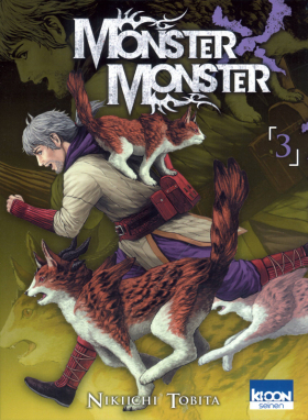couverture manga Monster X Monster T3