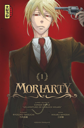 couverture manga Moriarty T1