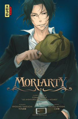 couverture manga Moriarty T2