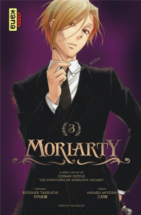 couverture manga Moriarty T3