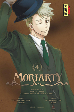 couverture manga Moriarty T4