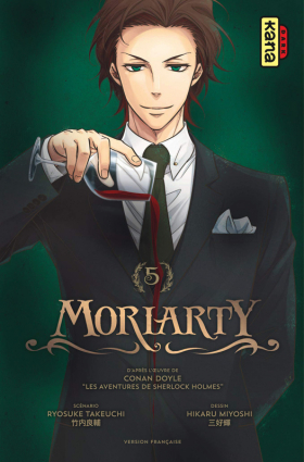 couverture manga Moriarty T5