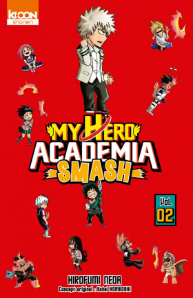 couverture manga My hero academia - Smash T2