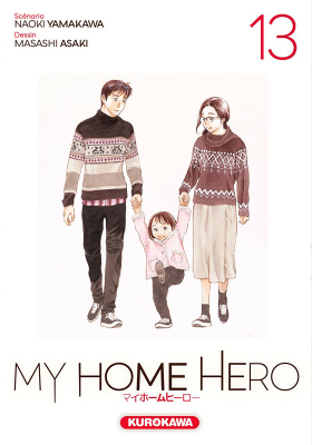 couverture manga My home hero T13