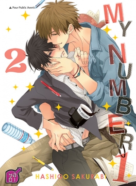 couverture manga My number one T2