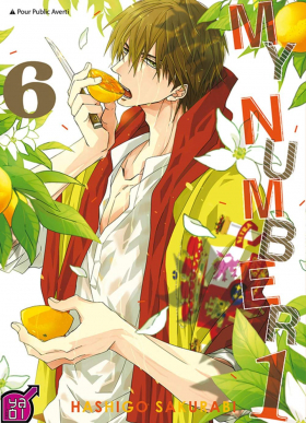 couverture manga My number one T6