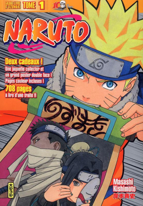 couverture manga Naruto version collector T1