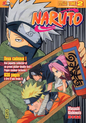 couverture manga Naruto version collector T2