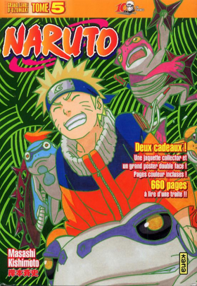 couverture manga Naruto version collector T5
