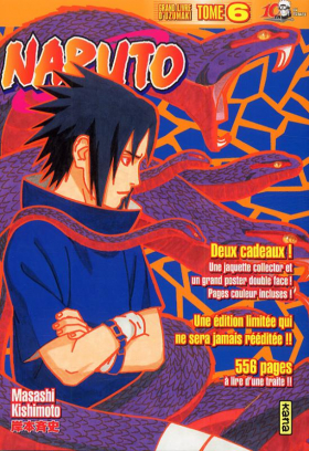couverture manga Naruto version collector T6