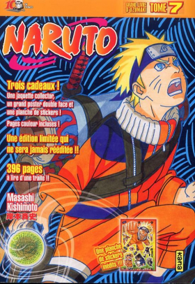 couverture manga Naruto version collector T7