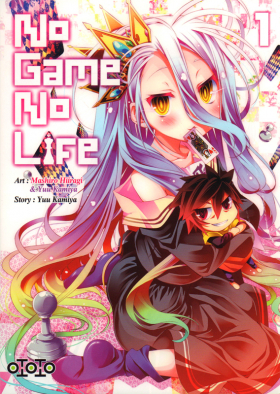 couverture manga No game no life T1