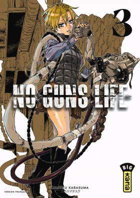 couverture manga No guns life T3