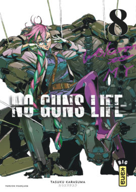couverture manga No guns life T8