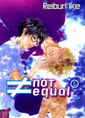 couverture manga Not equal T1