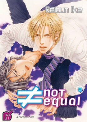 couverture manga Not equal T2