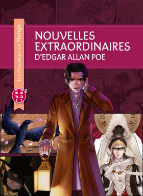 couverture manga Nouvelles extraordinaires d’Edgar Allan Poe