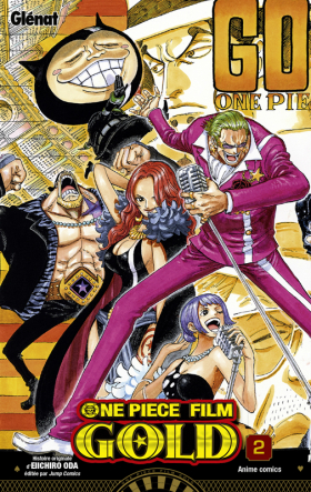 couverture manga One piece - Gold T2