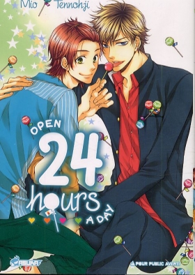 couverture manga Open 24h a day