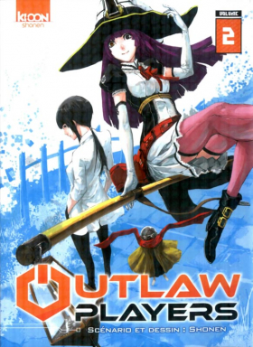 couverture manga Outlaw Players T2
