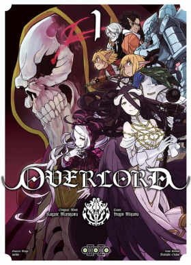 couverture manga Overlord T1