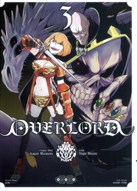 couverture manga Overlord T3