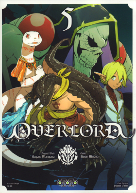 couverture manga Overlord T5