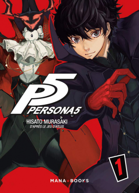couverture manga Persona 5 T1